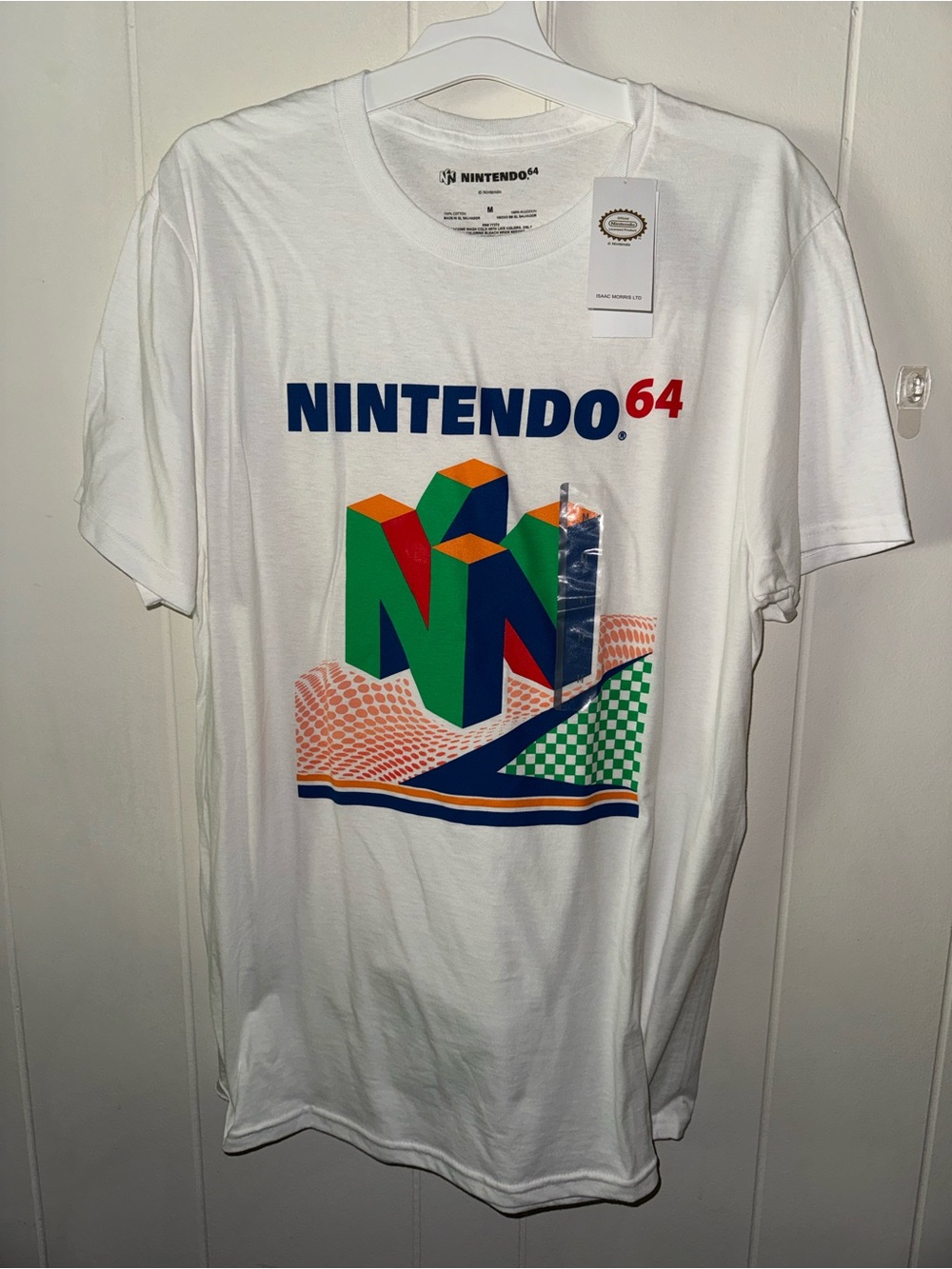Nintendo T-shirt Tag